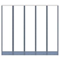 Winter curtain transparent air-conditioning curtain anti-walking cold door continuous curtain thick partition curtain windshield warm household soft skin