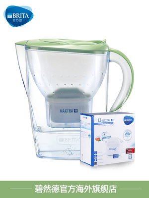 Brita 碧然德 Marella海洋系列 马卡龙新色滤水壶2.4L（1壶+14芯）