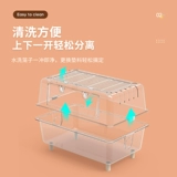 Super Big Villa Luxury Hamster Cage Acryl Transparent 62 Basic Cage Gold Silk Bear Box полное потребление