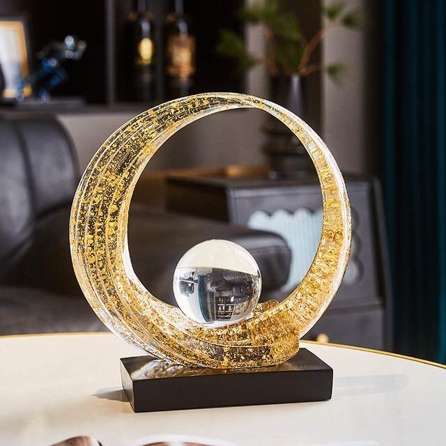 Light Luxury Ornaments, Design Style That Brings in Wealth and Prosperity, Office Tv Cabinet Decoration Ornaments, Simple Modern Craftsmanship Gifts