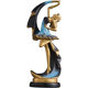 Light Luxury Ornaments, Simple Modern Dancing Girl Crafts Ornaments, High-End Housewarming Gifts for the Entrance Hall and Living Room