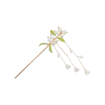 Lily of the Valley cute lily of the valley alloy hairpin dopamine sweet hairpin high-end simple hairpin
