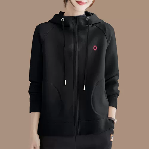 Весенняя осенняя толстовка с капюшоном для отдыха, кардиган, изысканный стиль, оверсайз