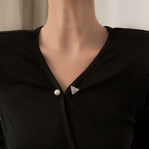 Tide, высококлассная японская брошь, защитное белье, милый аксессуар, булавка, простой и элегантный дизайн