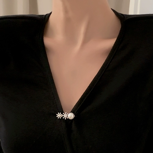 Tide, высококлассная японская брошь, защитное белье, милый аксессуар, булавка, простой и элегантный дизайн