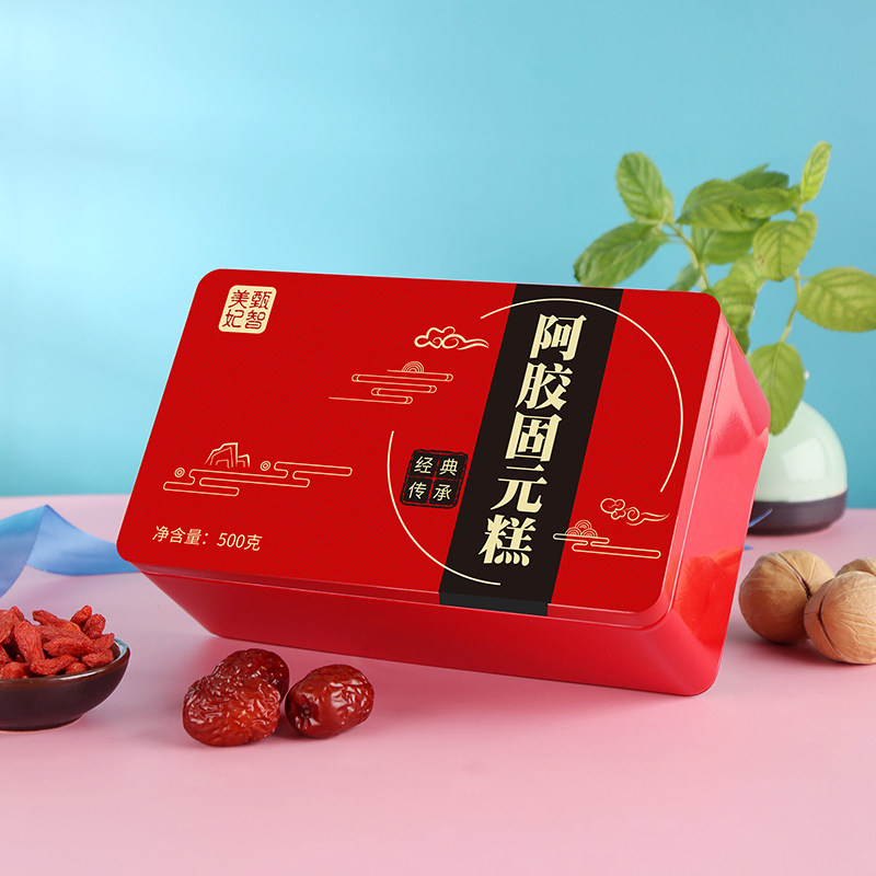 Shandong Zheng Zhi Mai Handick Aji Gu Custry Box ready - to - eat Ae cake 500 grams a box