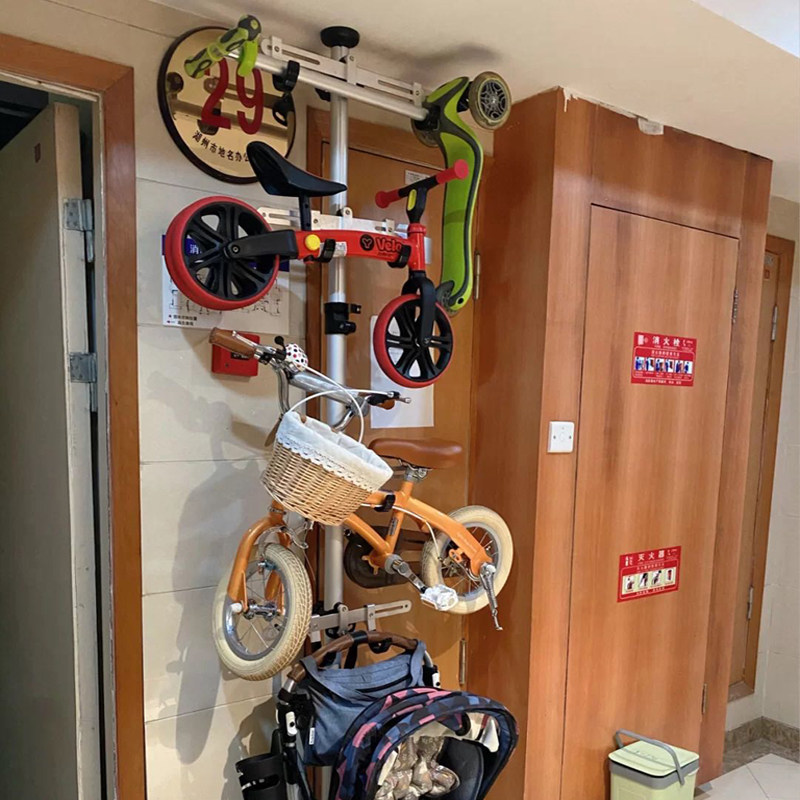 Bicycle Top Tianli Road Vertical Parking Frame Children Balanced Car Handling Frame Wall Link