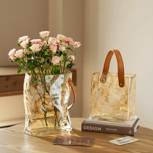 Стеклянный креативный портативный декор для гостиной, легкий роскошный стиль, изысканный стиль, популярно в интернете
