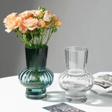 Высококачественная креативная стеклянная ваза неправильной формы, прозрачная гидропоника, цветы, стол, цветочная композиция, украшение для гостиной, нишевые украшения