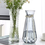 Дополнительная стеклянная ваза прозрачная вода, поднятие богатства, бамбуковая роза Lily Light Dry Flower Interchang Vase vase