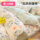 Jie Liya cotton постельное белье из 100% чистого хлопка, пододеяльник из четырех частей, постельное белье для общего пользования, простыня из трех частей mini 0
