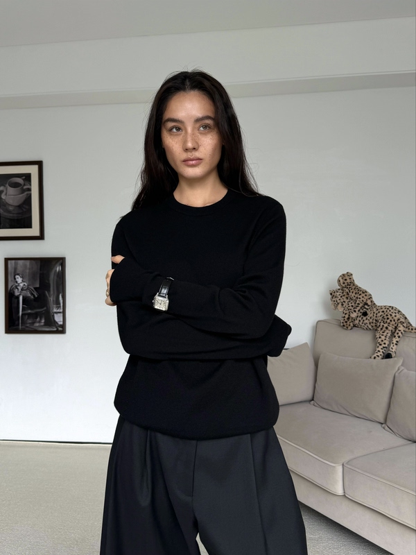 T*Row Mid-Autumn and Winter Season Regular Shoulder Cashmere Sweater