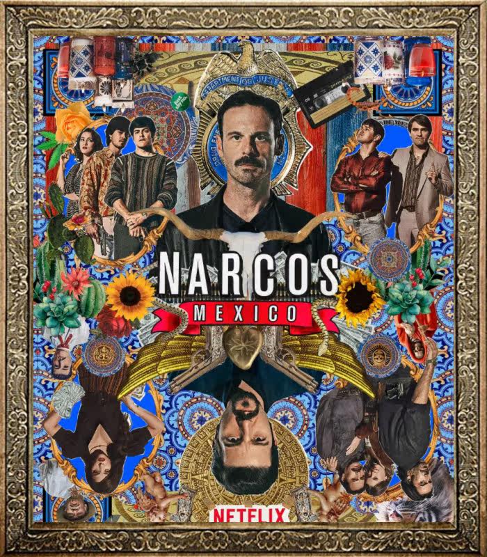 American TV series drug lord: Mexico season 2 Narcos: Mexico1-2 season Chinese and English posters