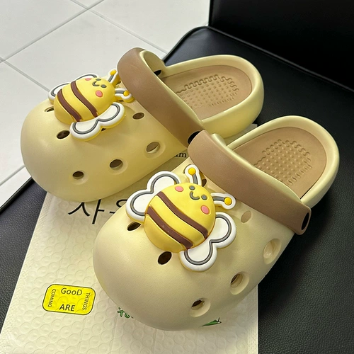 Детская летняя обувь, нескользящие слайдеры, тапочки, подходит для подростков, семейный стиль