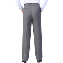 Van Zunzuns new mens dance pants national standard Latin ballroom dancing pants Morden high waist straight barrel square dance pants