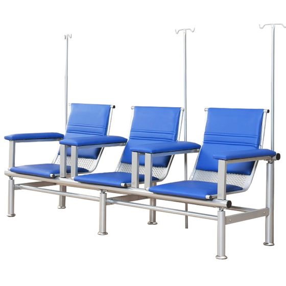 주입 의자, 정맥 주사 의자, 병원 진료소 단일 3인 바늘 리프팅 의자 행 의자, 진료소 대기 의자