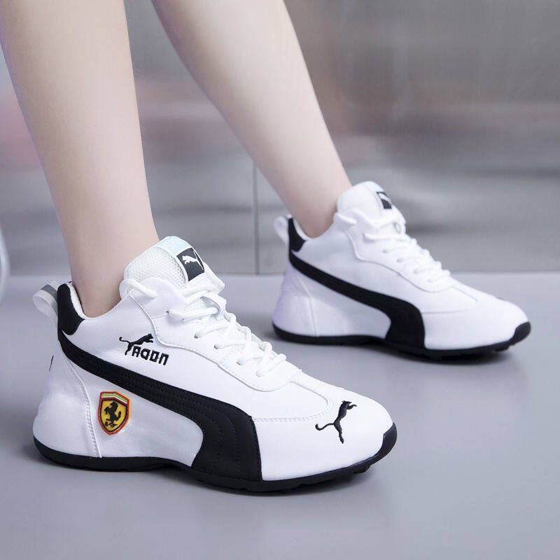 Dazzling Lanma to Success Domestic Couple Shoes Autumn and Winter New Heightening Puff Shoes Fashion All-match Sports Shoes Yiqianbai - Taobao