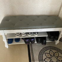 Shoes stool wall bench can sit the shoe home change shoe rack solid wood shoes login doors huan xie deng