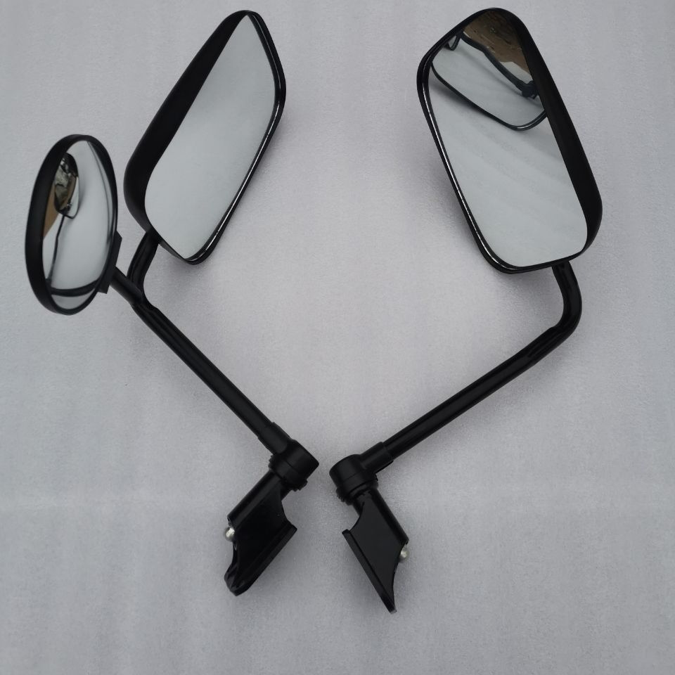 Wuzheng original accessories agricultural tricycle Aoxiang 1380 rearview mirror assembly rearview mirror aluminum seat reflector