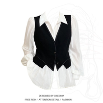 Big Code Women Dress Fat Sister Online Red Little Fragrant Wind Shirt Woman Autumn Do Nt Chic Design Sensation two Machia linings