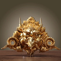 Pure copper large number protection gold wing Large Peng Pengorong Dense Religious-ware Tibetan Buddhism Supplies to the Buddha Hall Decorative Pendant