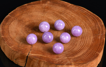 Purple Jade Medullary Beads Imitation Purple Lithium Glow Round Pearl DIY Ornament String Beads Handmade Bracelet Necklace Accessories Material