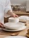 High-end tableware bowl and plate set household bowls Japanese simple bowls and chopsticks high-end bowl and plate set housewarming souvenir