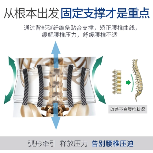 Velpeau Veority Здоровый ремень поясничный дисковый повреждение мышц, боль, боль, поясничный поясничный, поясничный терминальный боль, чтобы успокоить артефакт