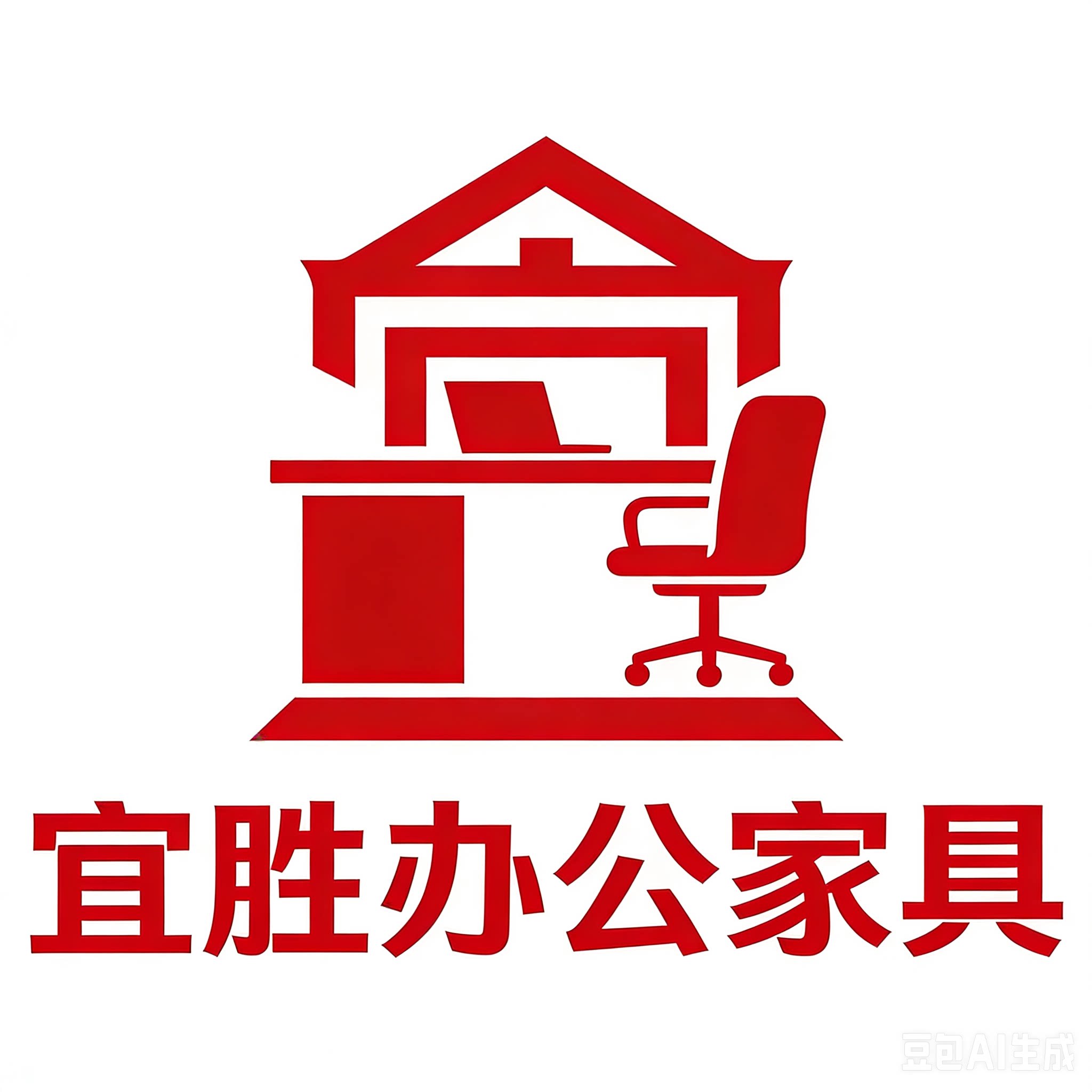 宜胜办公家具的LOGO