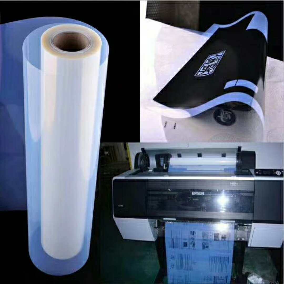Inkjet waterproof film screen printing film roll-mounted milky white translucent film quick-drying film film sheet