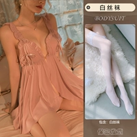 Taro Purple [Ночная рубашка + футболки] Белые носки