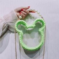 Зеленый материал сумка+видео