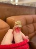 Year of the Dragon Zodiac Sign Open Ring for Women, Niche Design, Light Luxury, High-End Feel, Autumn and Winter Ring, Finger Ring, Index Finger Ring