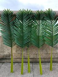 Simulated Leaves, Green Plants, Glued Feel, Coconut Leaves, Palm Leaves, Simulated Coconut Leaves, Fake Green Leaves, Decorative Props