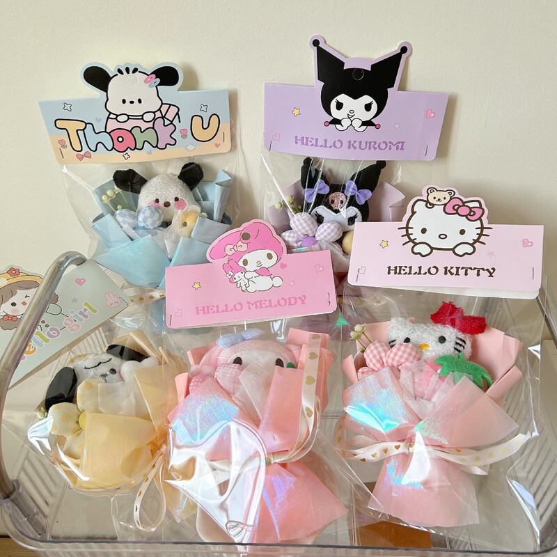 Store Hand-Held Doll Bouquet Children's Kindergarten Small Gifts Graduation Gifts Valentine's Day Christmas