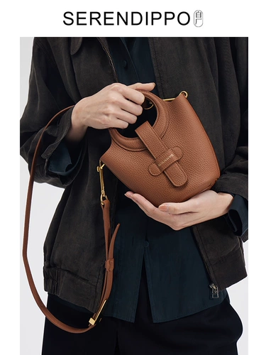 Модная сумка на одно плечо, маленькая корзина, коллекция 2023, изысканный стиль