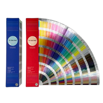 Balance color card cmyk four-color printing metal color card sample 2016 spot color fan-shaped laser silver card comparison table hardware machinery paint packaging design color mixing ratio international standard color card