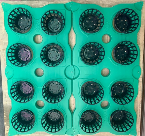 Посадка плавучего слоя Экологическое плавающее остров