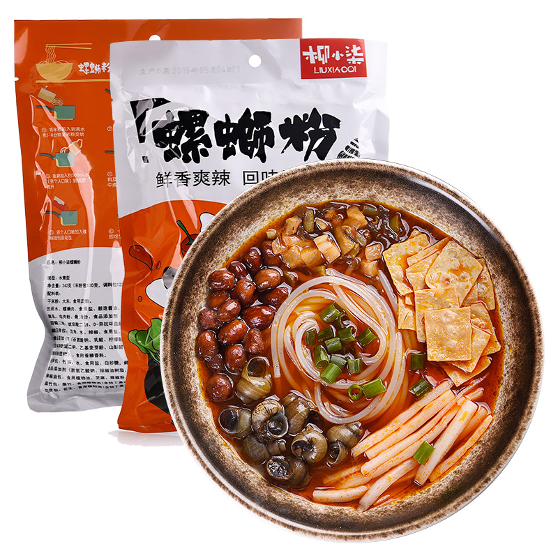 柳小柒螺肉螺蛳粉305g*3包