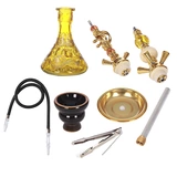 Арабский стеклянный кальян, полный комплект, фруктовый вкус