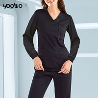 Черный лонгслив