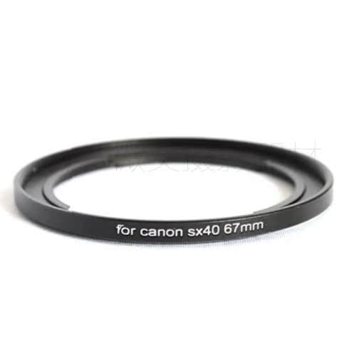 Suitable SX40 SX40 SX50 SX60 SX70HS SX70HS 67mm filter mirror switching ring FA-DC67A bayonet switching ring