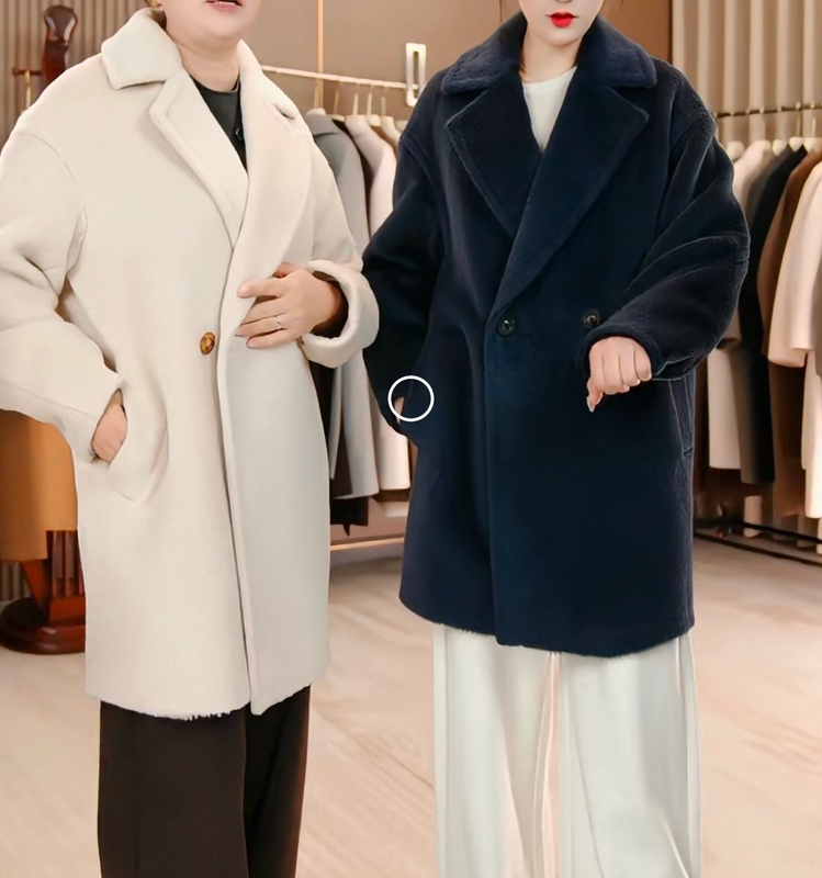2026 Autumn/Winter New Style Llama Teddy Two-Button Short Coat 2026 Autumn/Winter New Style Llama Teddy Two-Button Short Coat