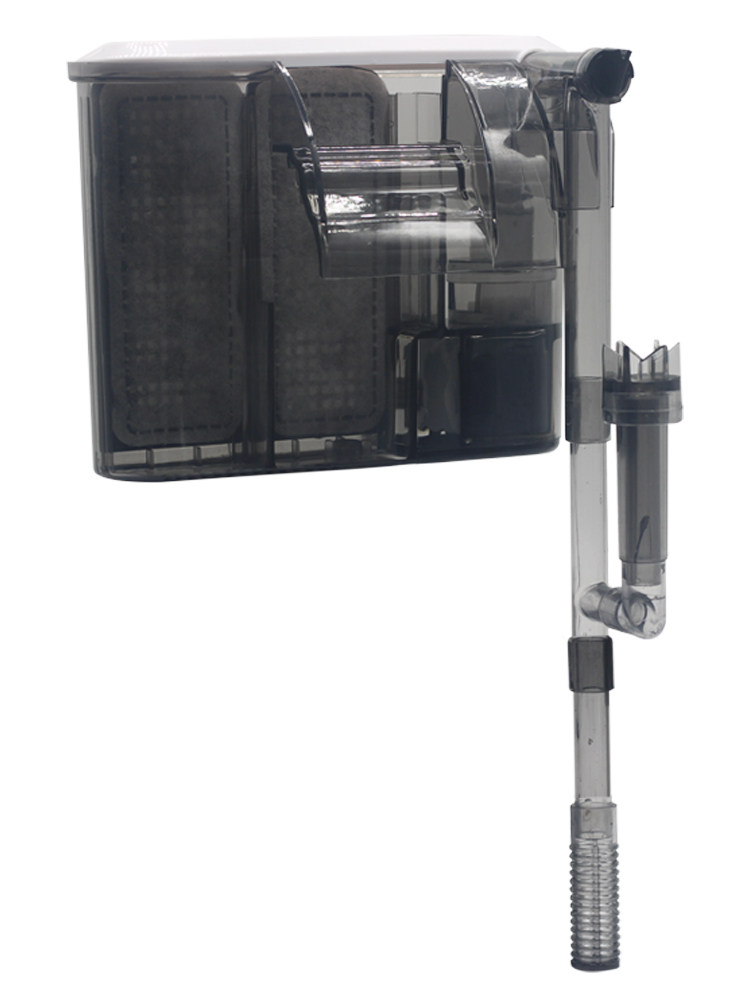 Fish Tank Filter, Filtration Circulation Water Pump, Oxygen Generator All-In-One Machine, Small Fish Tank Wall-Mounted Small Three-In-One Waterfall Type