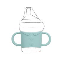 Suitable for hegen bottle accessories handle straight drinking straw gravity ball duckbill pacifier learning cup lid