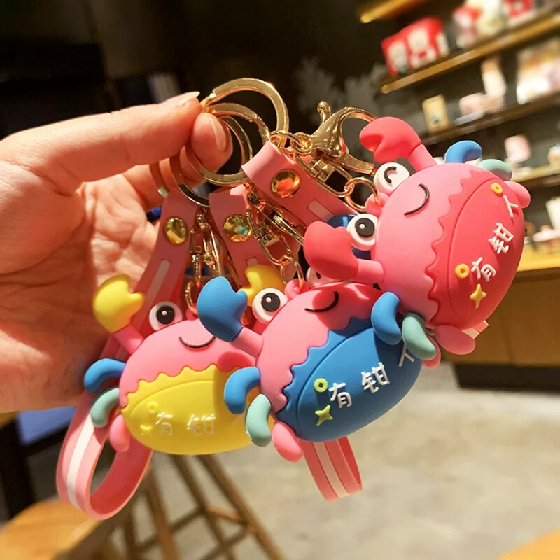 Creative Cartoon Personality Astronaut Cute Pendant Couple Male and Female Astronaut Backpack Keychain