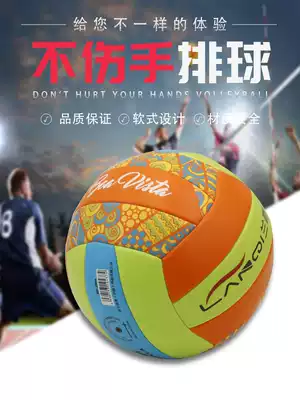 Volleyball test student special ball No 5 inflatable beach soft volleyball children's adult indoor and outdoor game ball