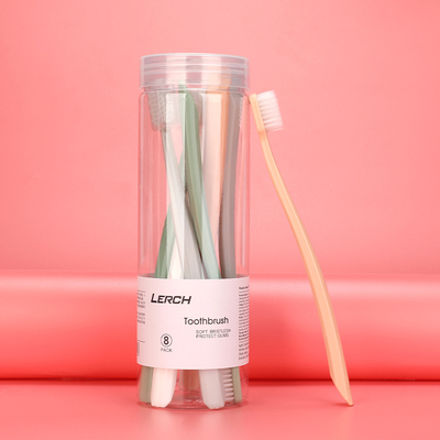 【8支】特惠装刷软护龈便携桶装牙刷