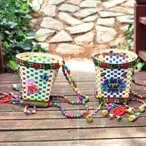 The little fairys extra large capacity backpack can be used to store dance props and display souvenirs from folk tourist attractions for adults.