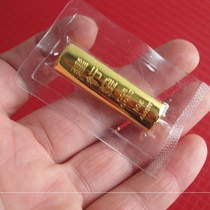 Customized model gold bar CCB window display investment copper gold-plated bar 50g props gold shop simulation